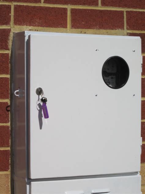 lockable electrical meter box|electric meter box lock bunnings.